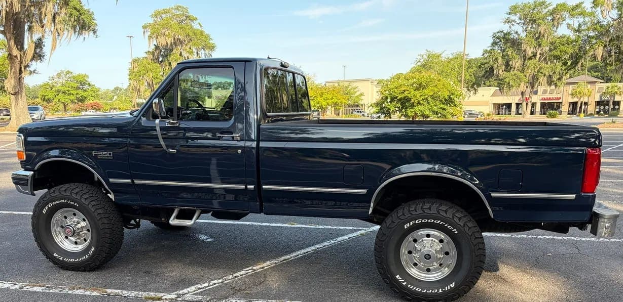 1993 Ford F-350 XLT, view