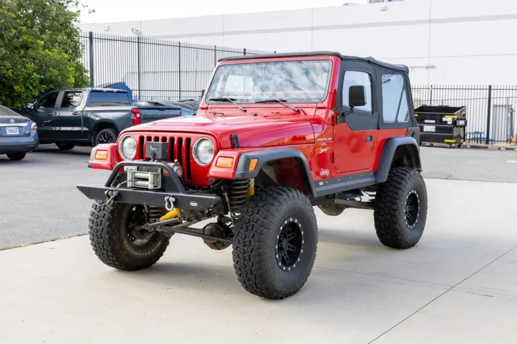2000 Jeep Wrangler Sport 4.0 exterior
