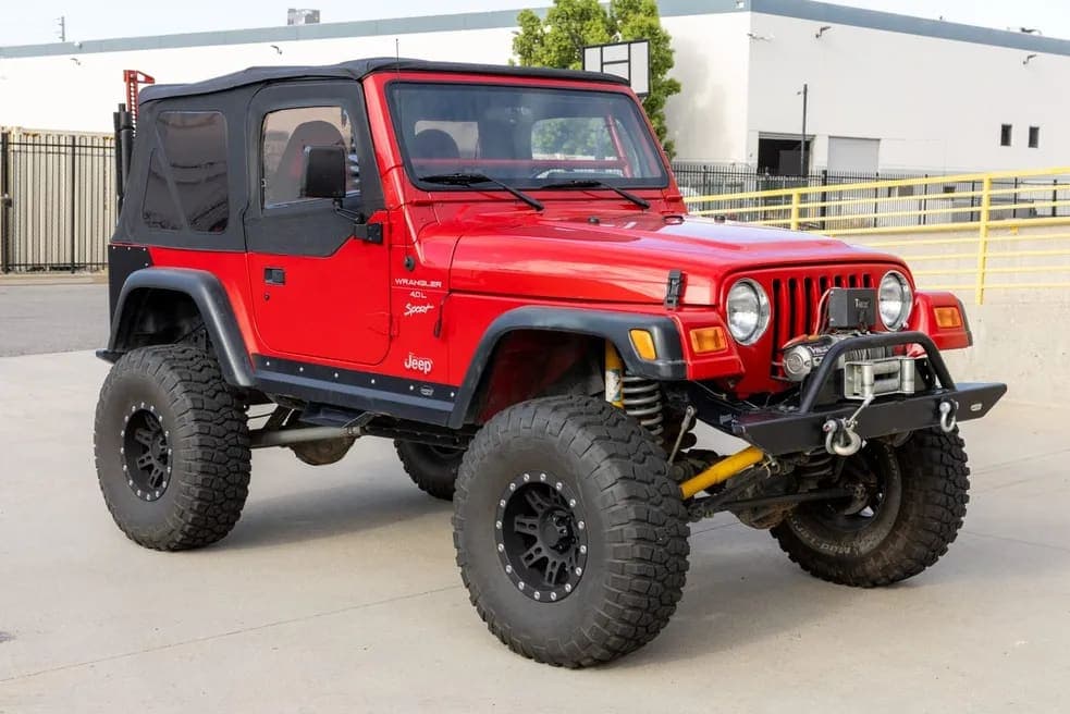 2000 Jeep Wrangler Sport 4.0, view