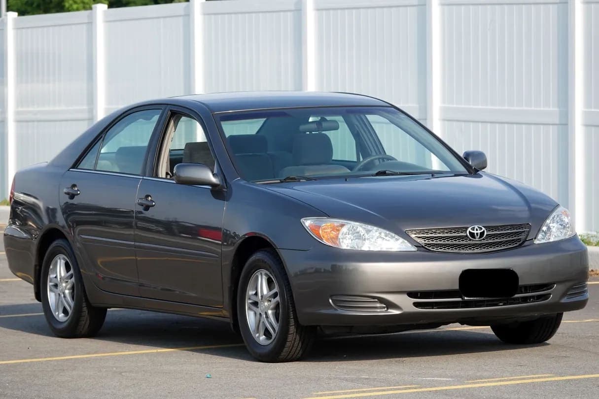 2002 Toyota Camry LE, view