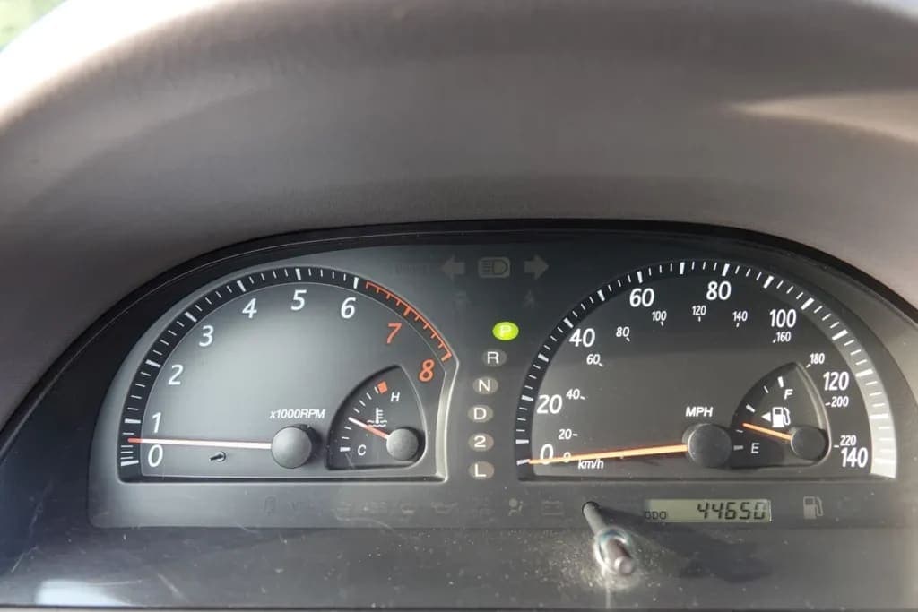 2002 Toyota Camry LE, view