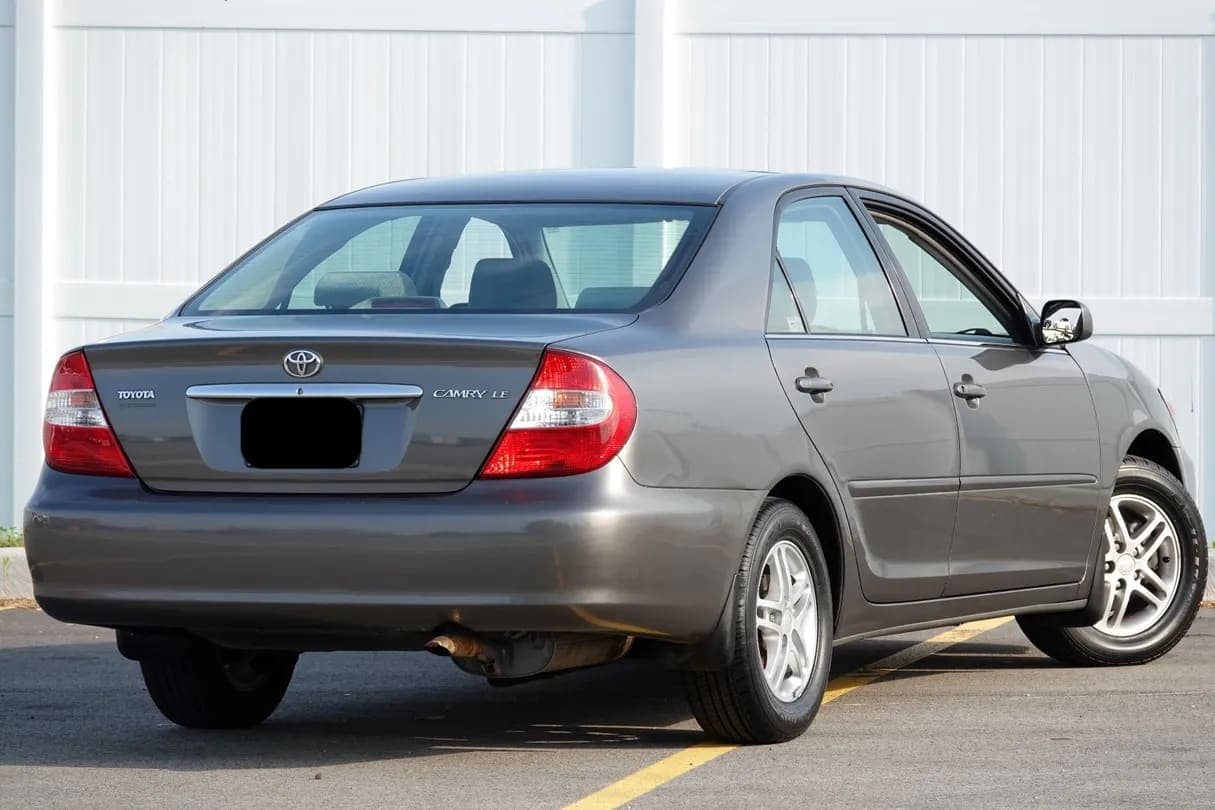 2002 Toyota Camry LE, view